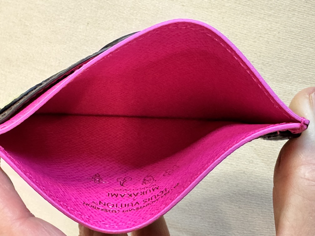 100% Original Louis Vuitton cardholder Panda Superflat